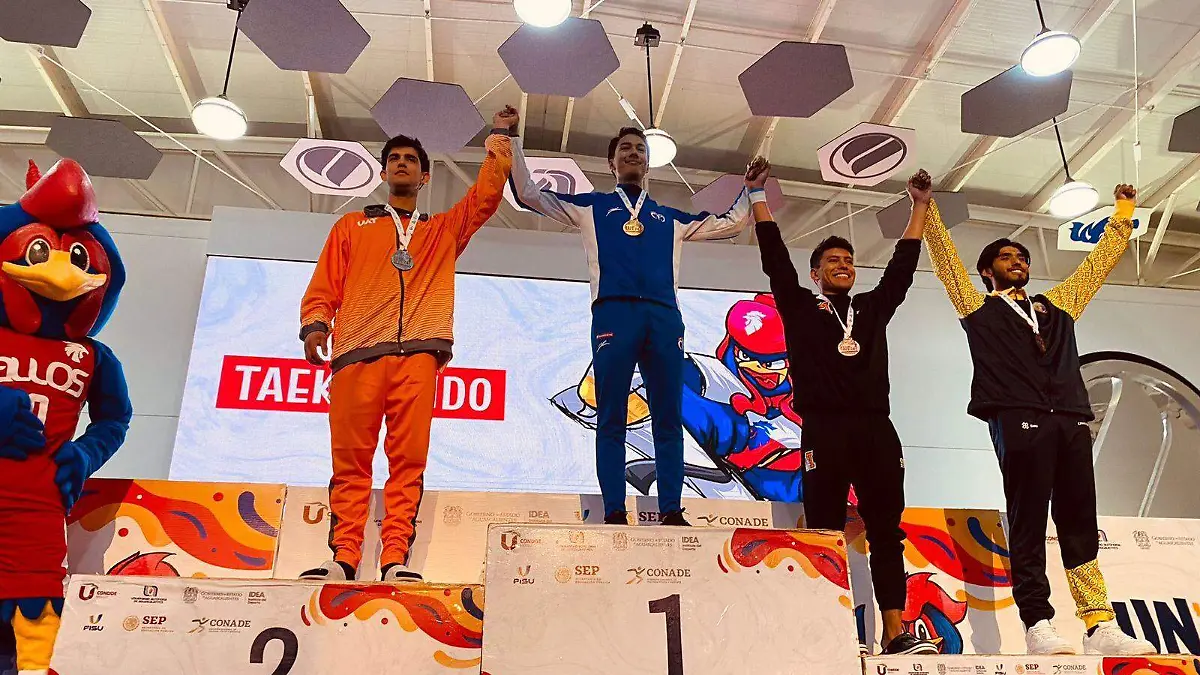 Ignacio Pérez se cuelga la medalla de plata en la Universiada Nacional